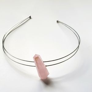 Regal Rose Crystal Head Band